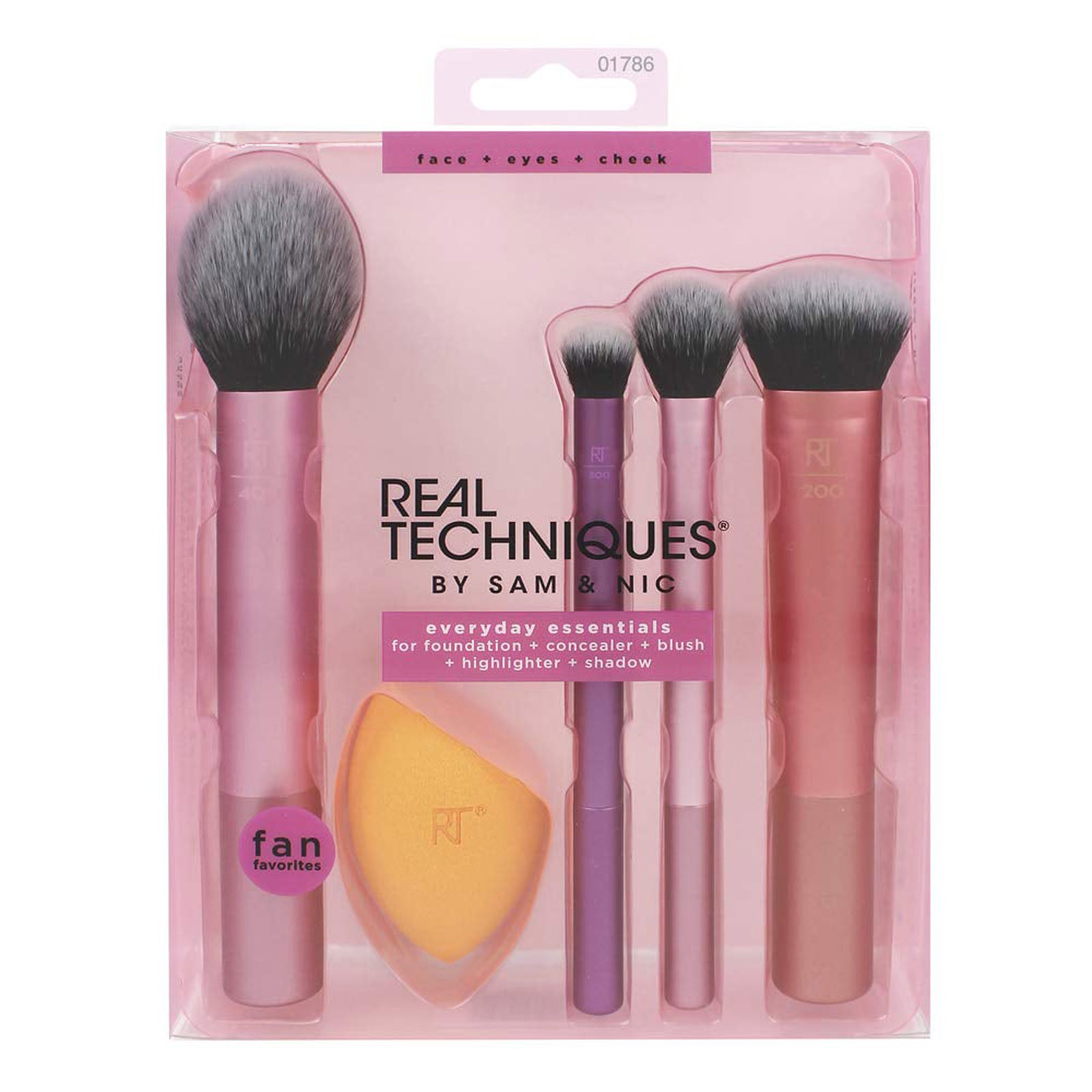 Group Head Brush - Real Techniques Professional ชุดแปรงแต่งหน้า Foundation คอนซีลเลอร์อายแชโดว์