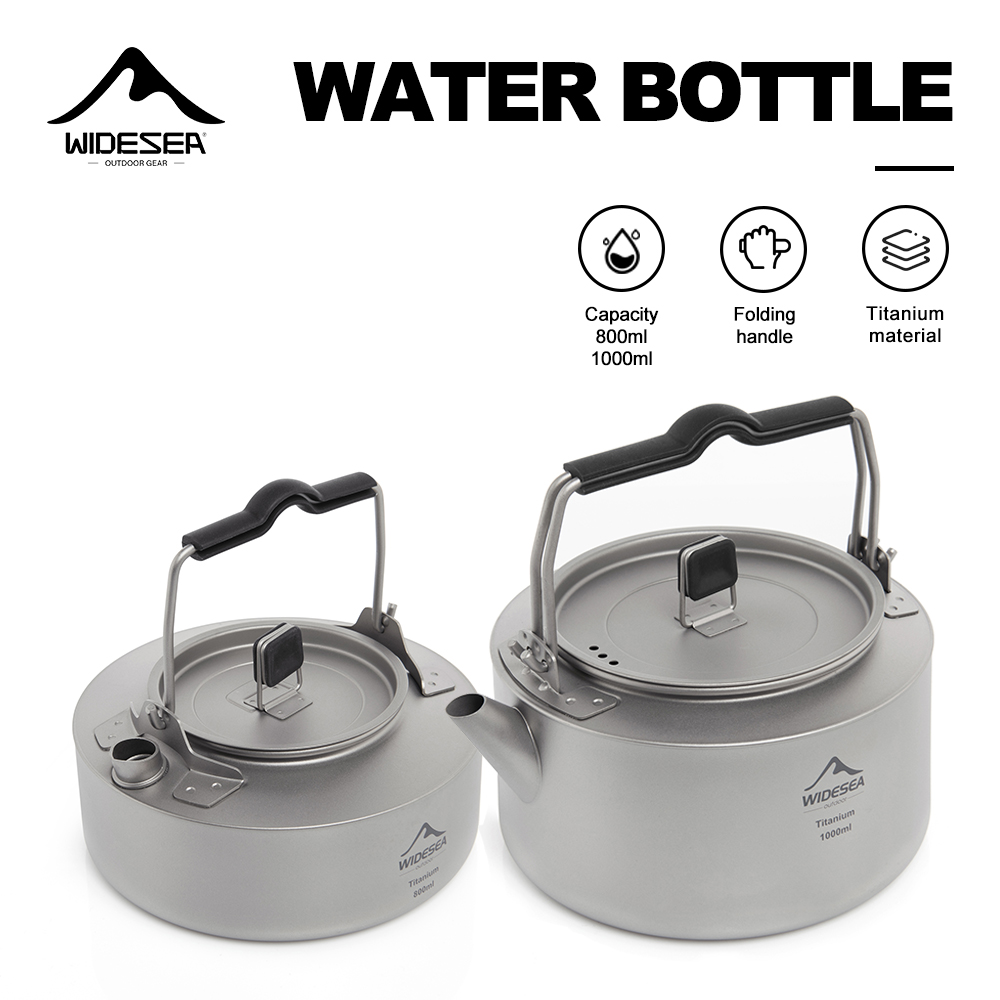 Widesea Camping กาต้มน้ําไทเทเ - Coffee Equipment And Supplies บทวิจารณ์และราคา