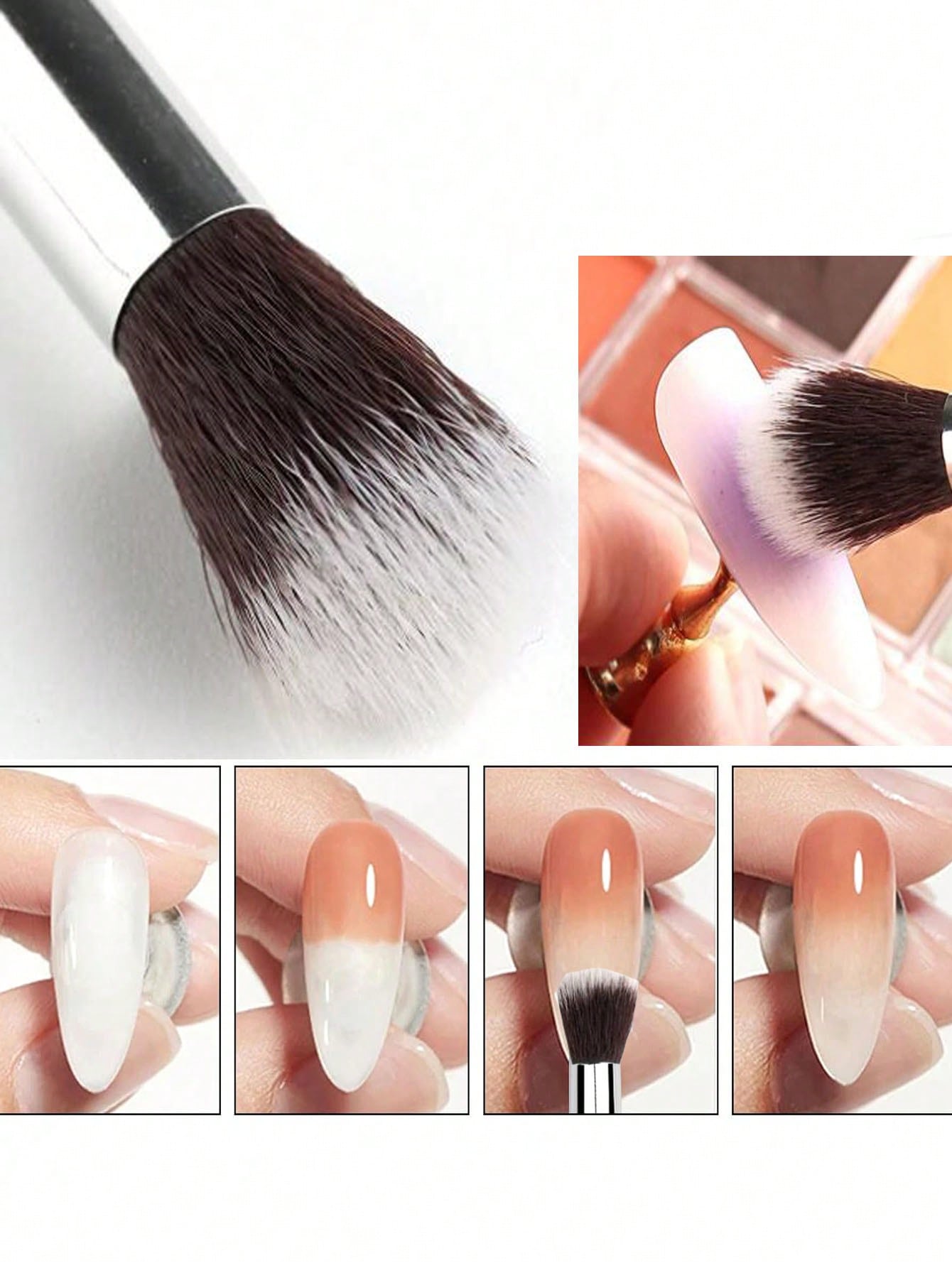 2 ชิ้น Ombre ชุดแปรงเล็บ Eye S - Group Head Brush บทวิจารณ์และราคา