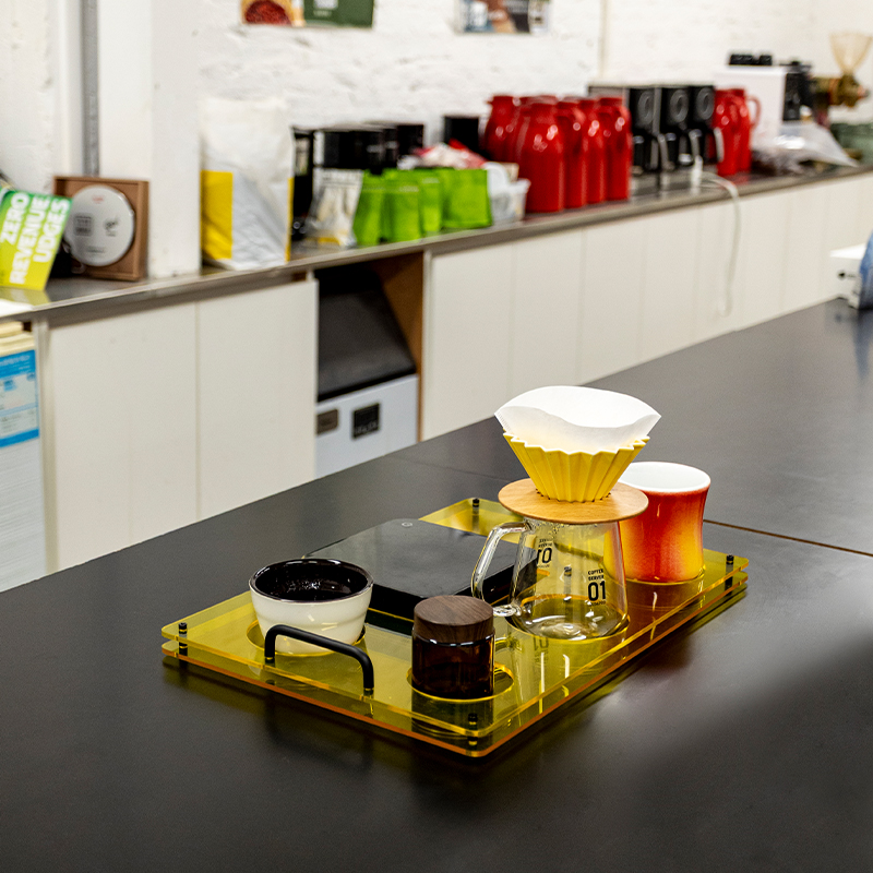 ถาดกาแฟอะคริลิค ใช้สำหรับเก็บอ - Coffee Equipment And Supplies บทวิจารณ์และราคา