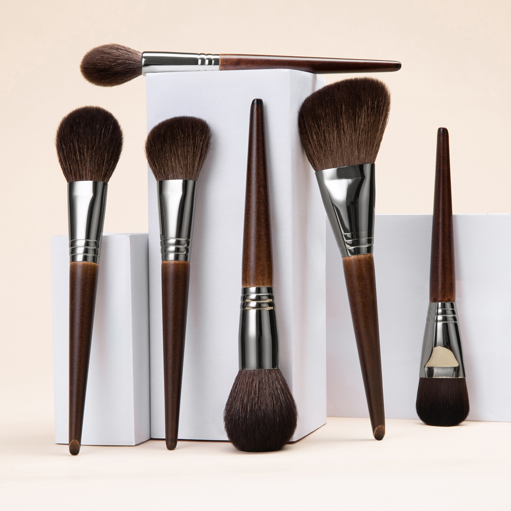 OVW ผมแพะธรรมชาติชุดแปรงแต่งหน - Group Head Brush บทวิจารณ์และราคา
